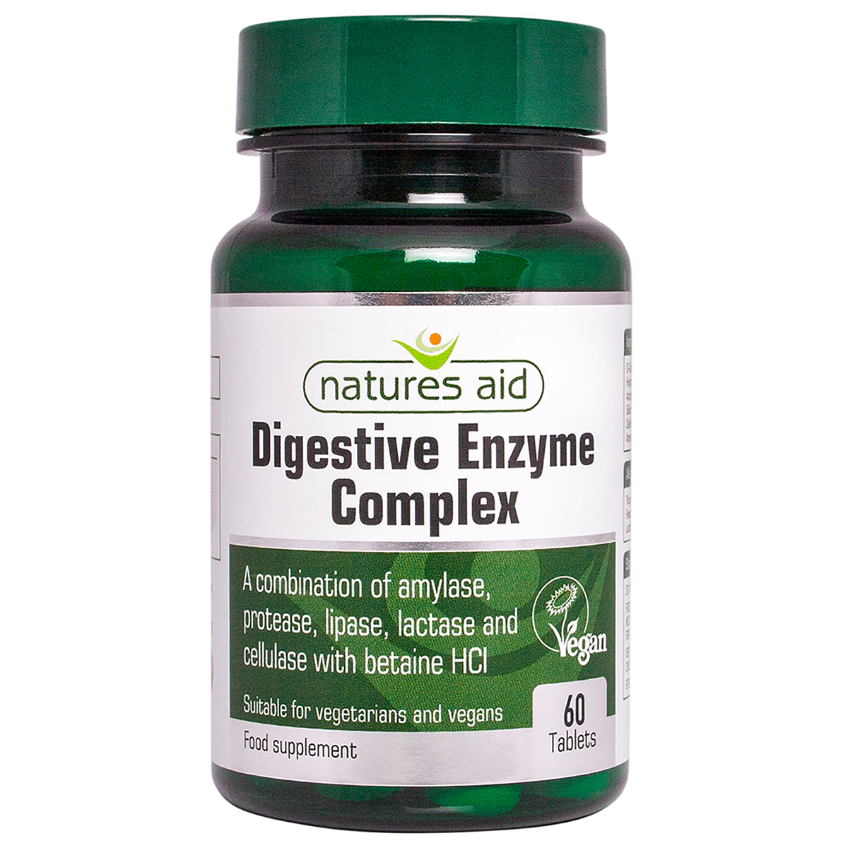 Natures Aid Digestive Enzyme Complex (with Betaine HCI)