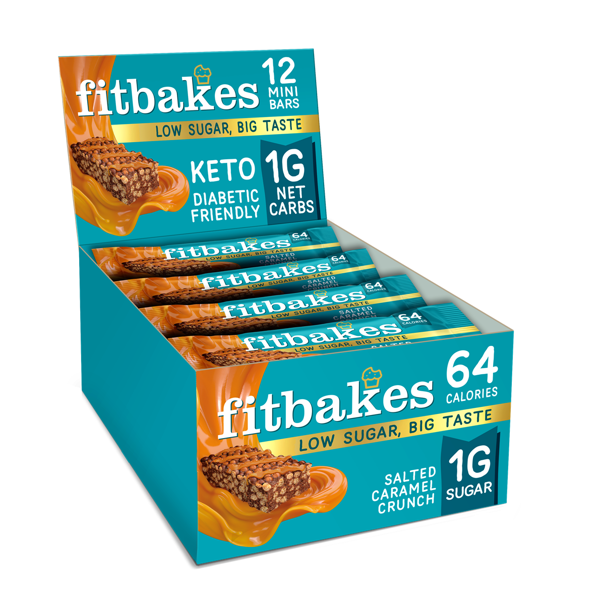Fitbakes Crunch Bar 12x19g
