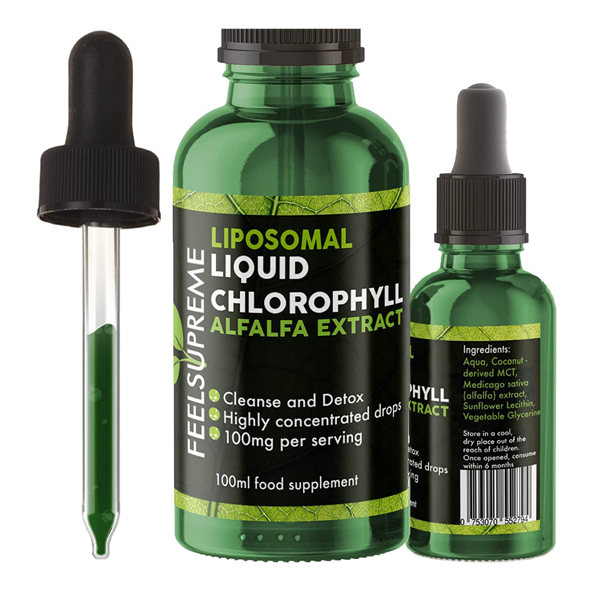 Feel Supreme Liposomal Liquid Chlorophyll 100ml
