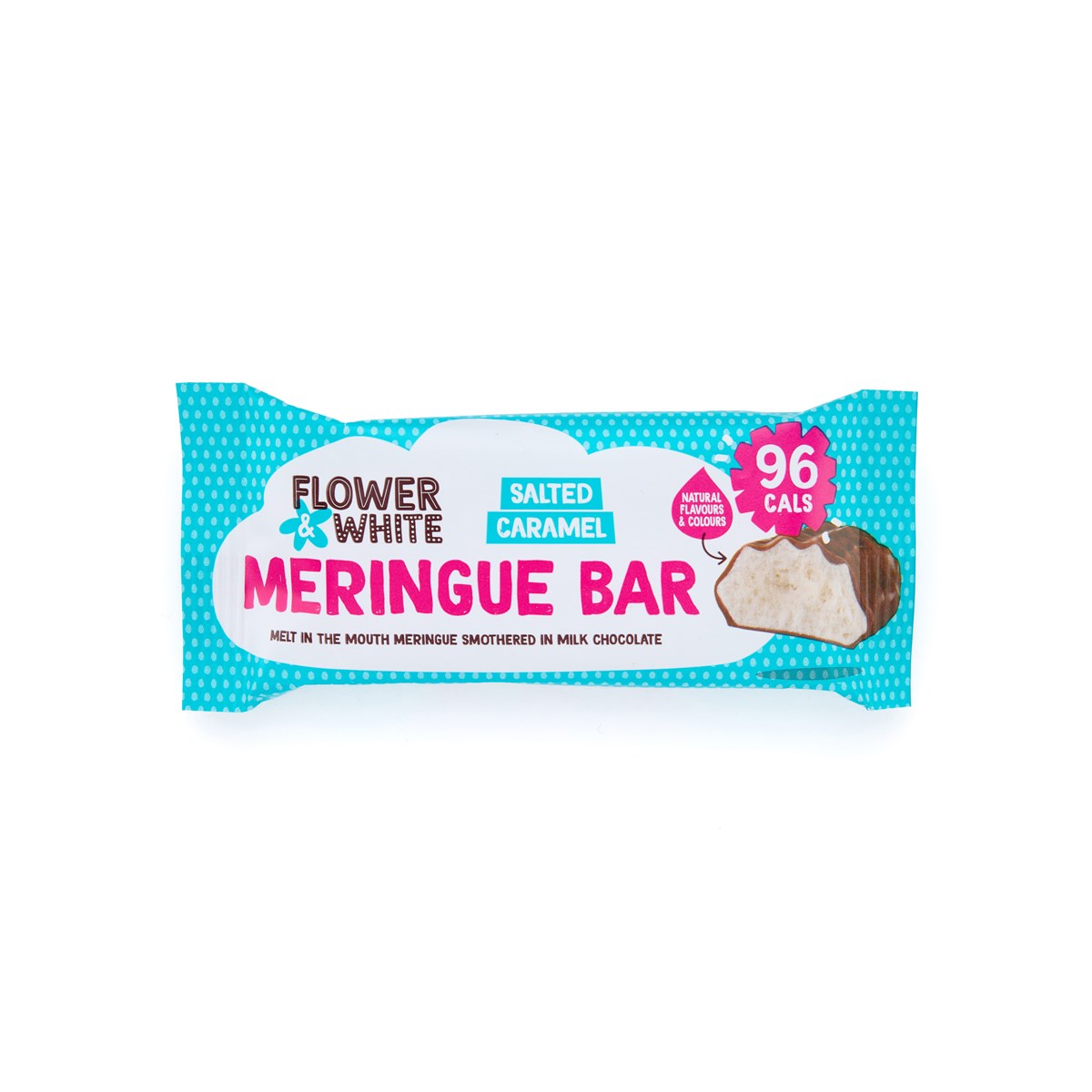 Flower & White Meringue Bar 12x20g