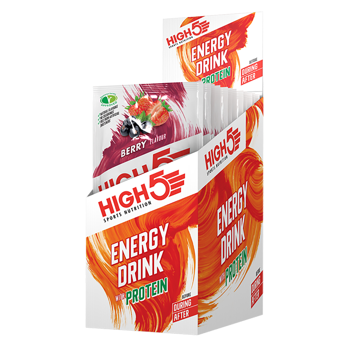 HIGH5 Energy Drink with Protein 12x47g