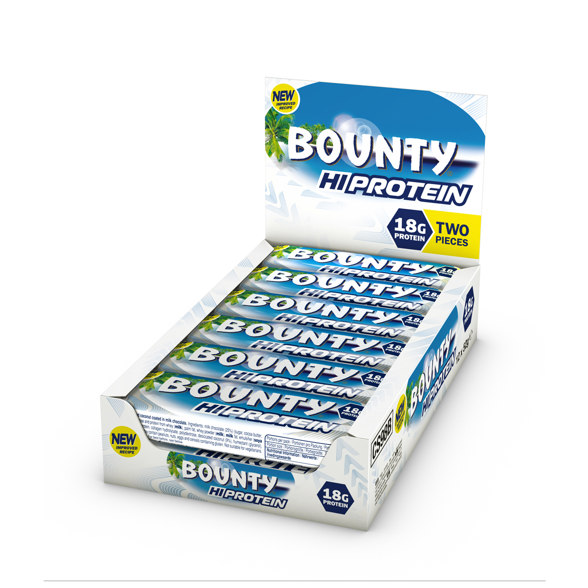 Bounty Hi-Protein Bar 12x52g