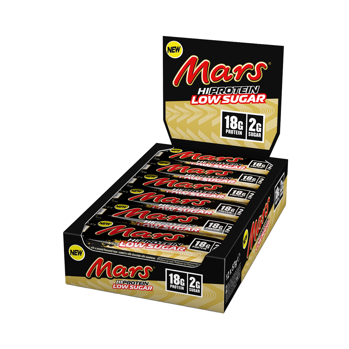 Mars Hi Protein Low Sugar 12x55g
