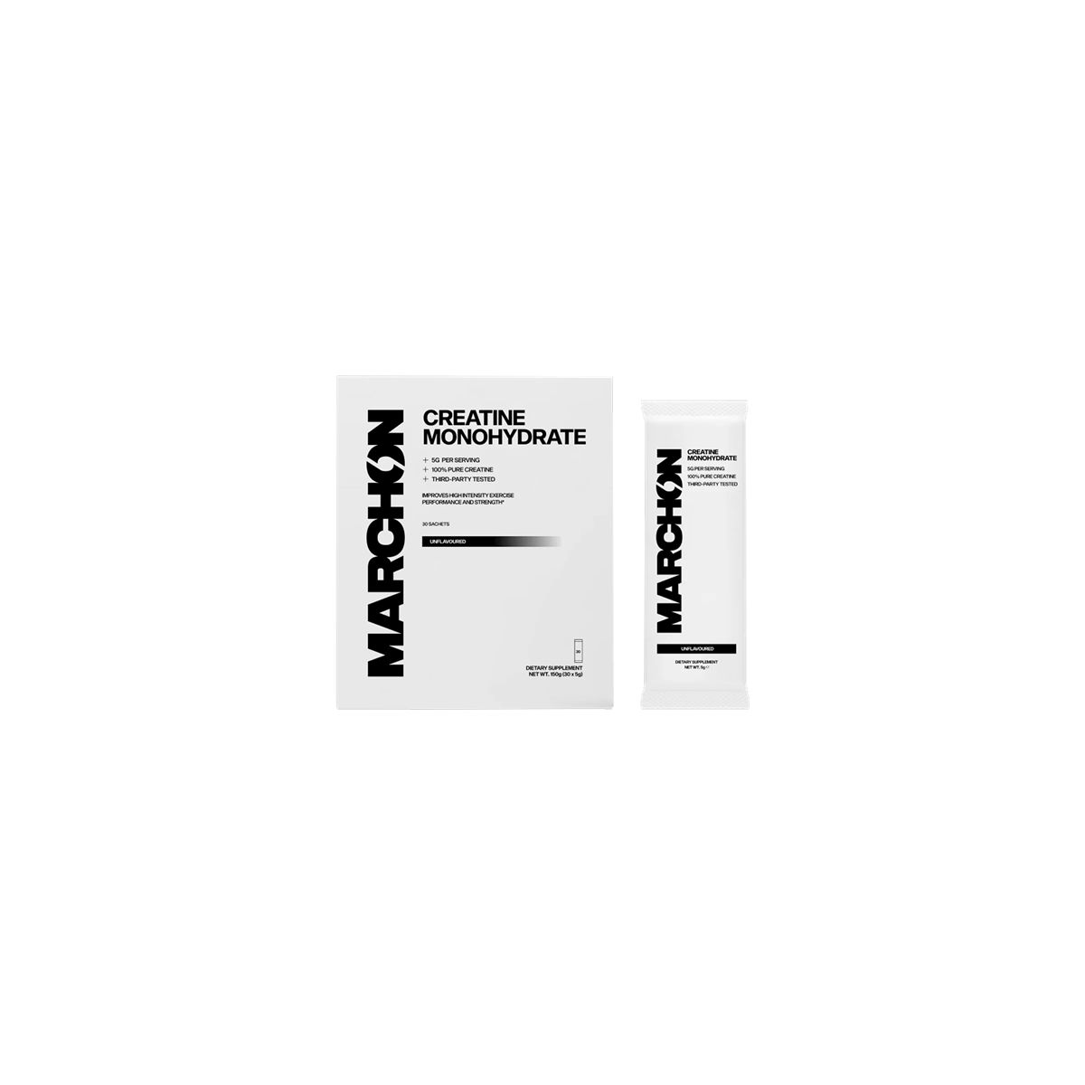 Marchon Supplements Creatine Monohydrate Sachets 30x10g