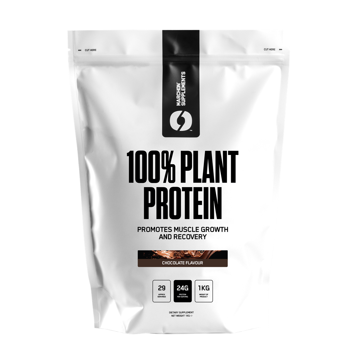Marchon Supplements 100% Plant Protein 1kg