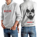 Murdered Out Shook Hoodie White