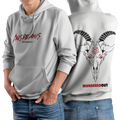 Murdered Out Insidious Hoodie White