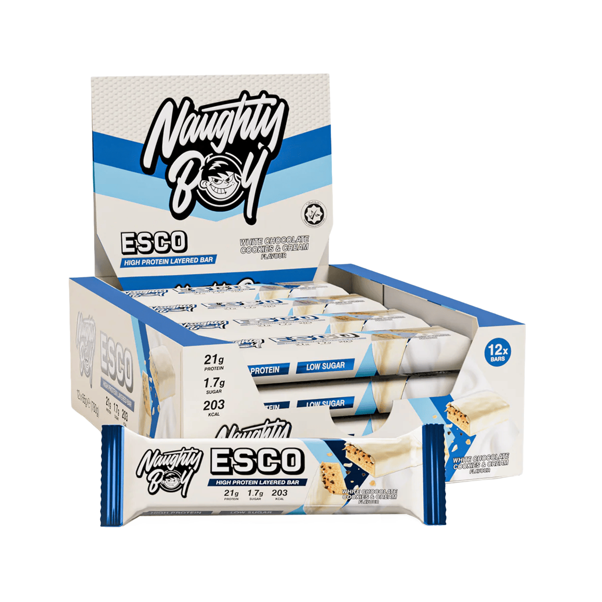 Naughty Boy Esco Bar 12x65g