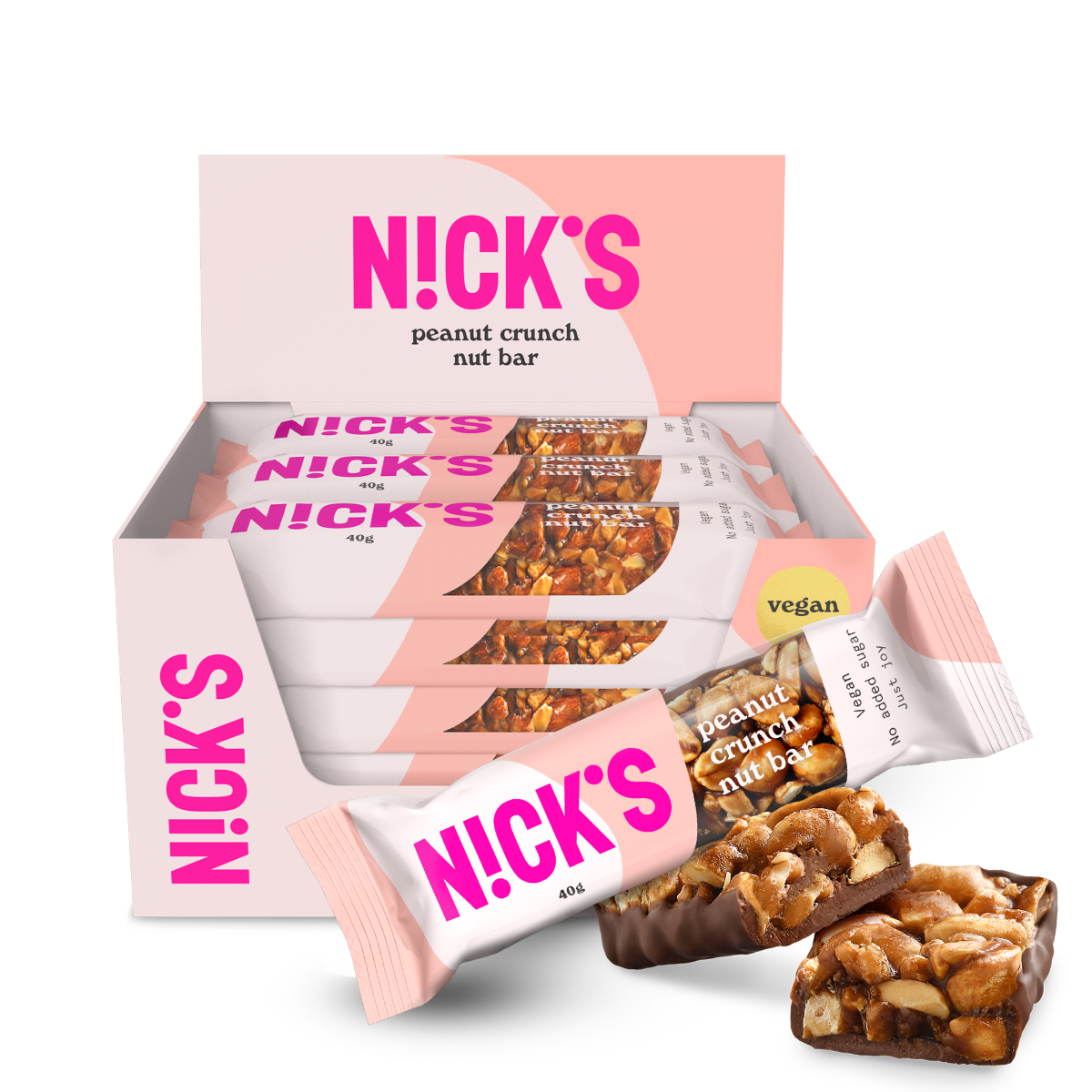 NICK'S Nut Bar 12x40g