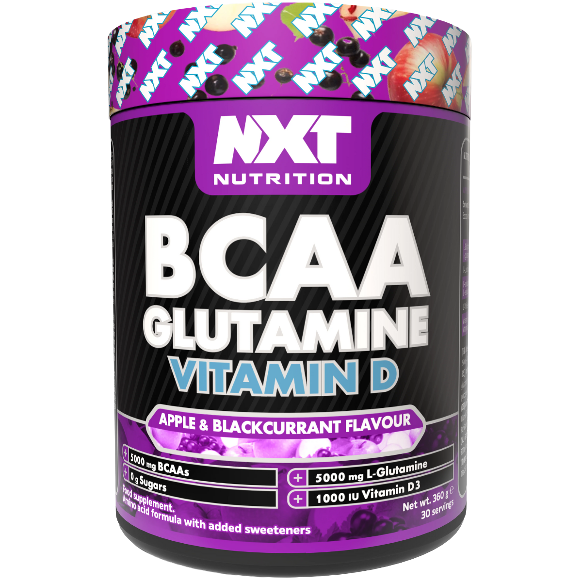 NXT Nutrition BCAA Glutamine & VIt D 360g