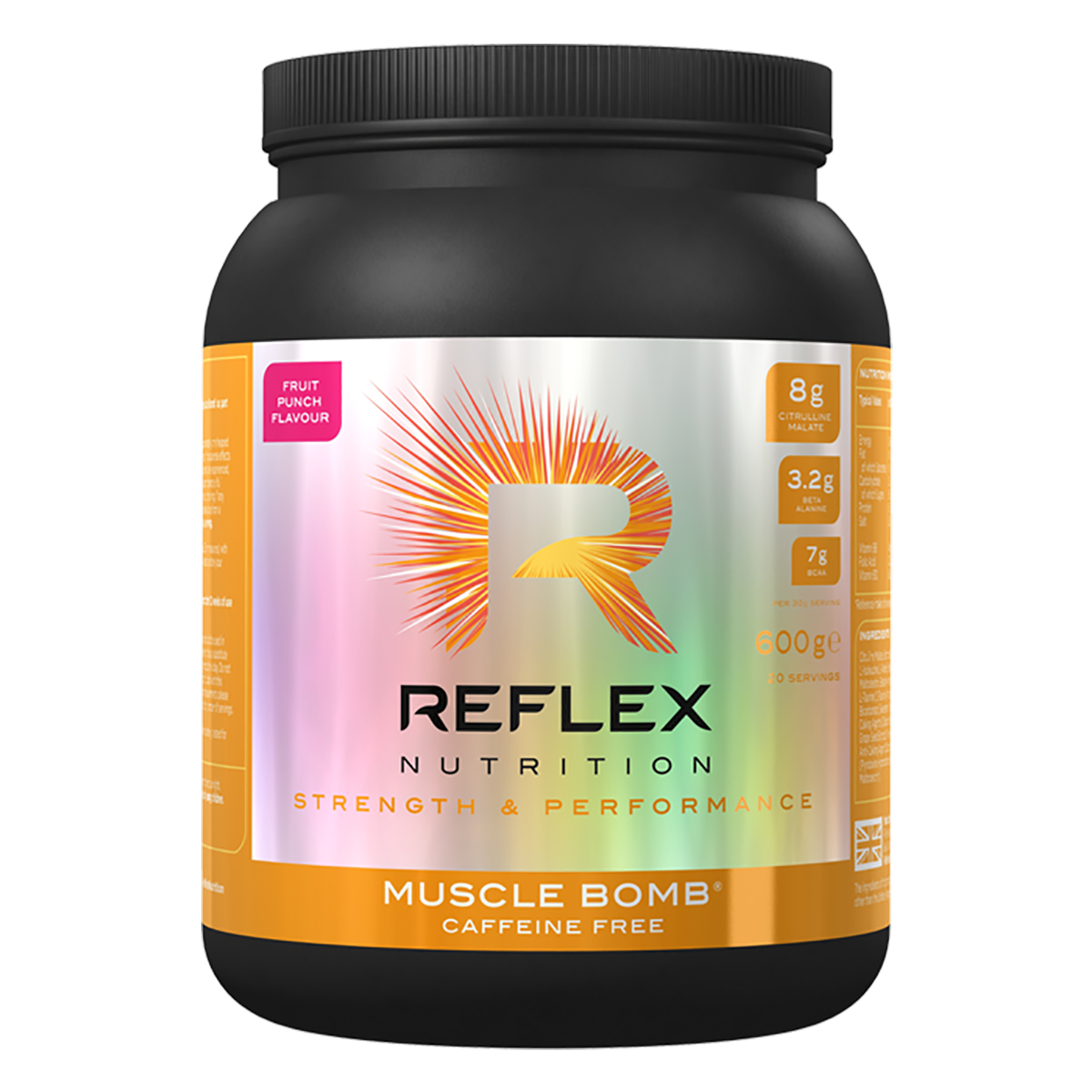 Reflex Nutrition The Muscle Bomb - CAFFEINE FREE 400g
