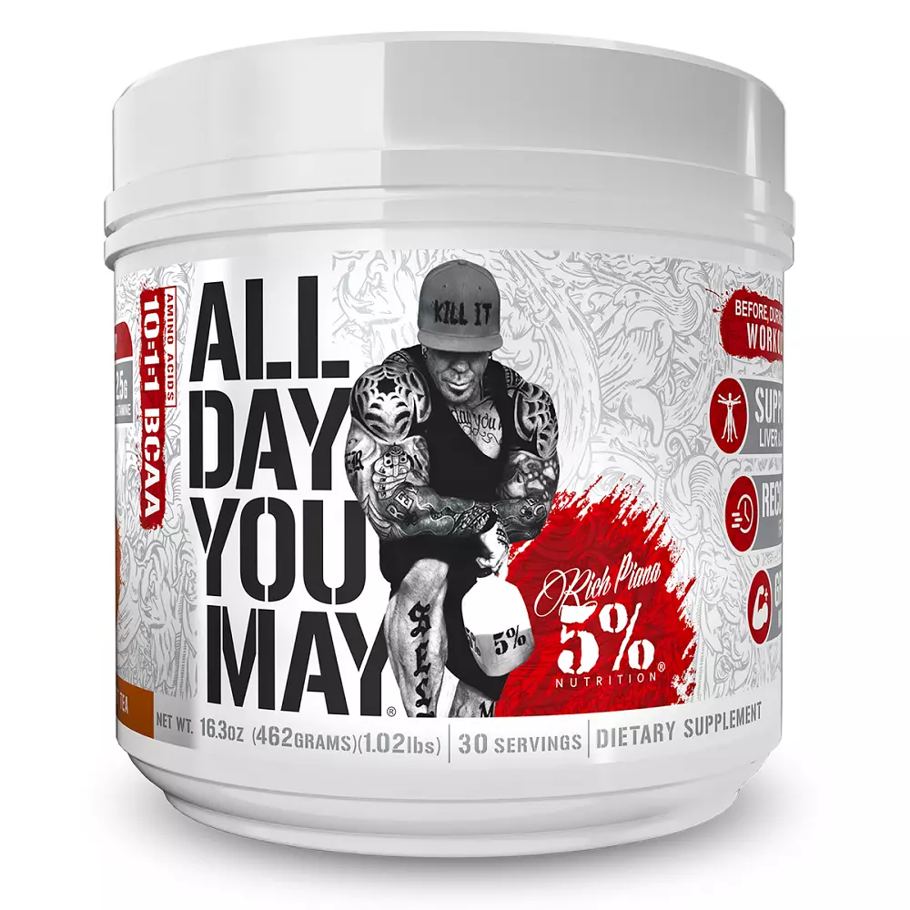 Rich Piana 5% Nutrition All Day You May Legendary Series 465g