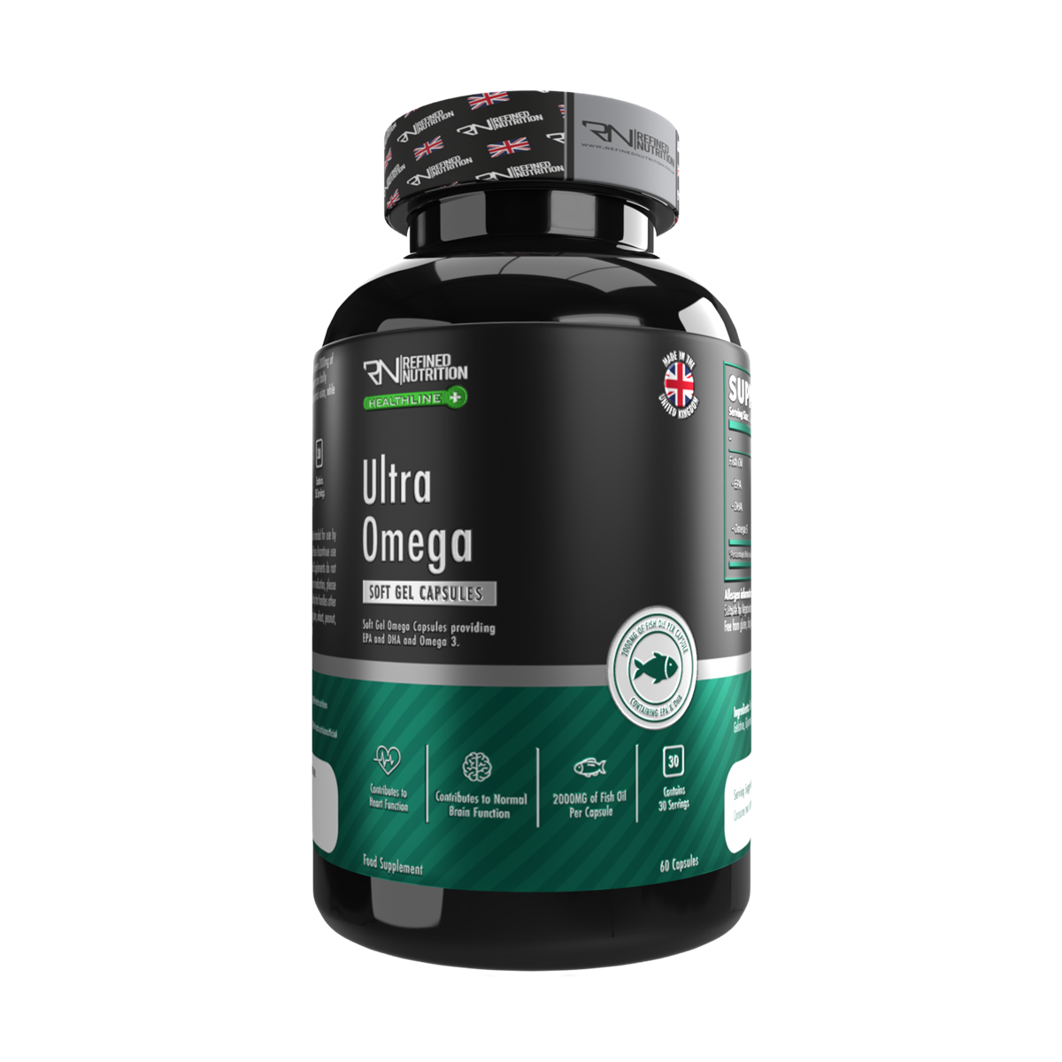 Refined Nutrition Ultra Omega 60 Caps