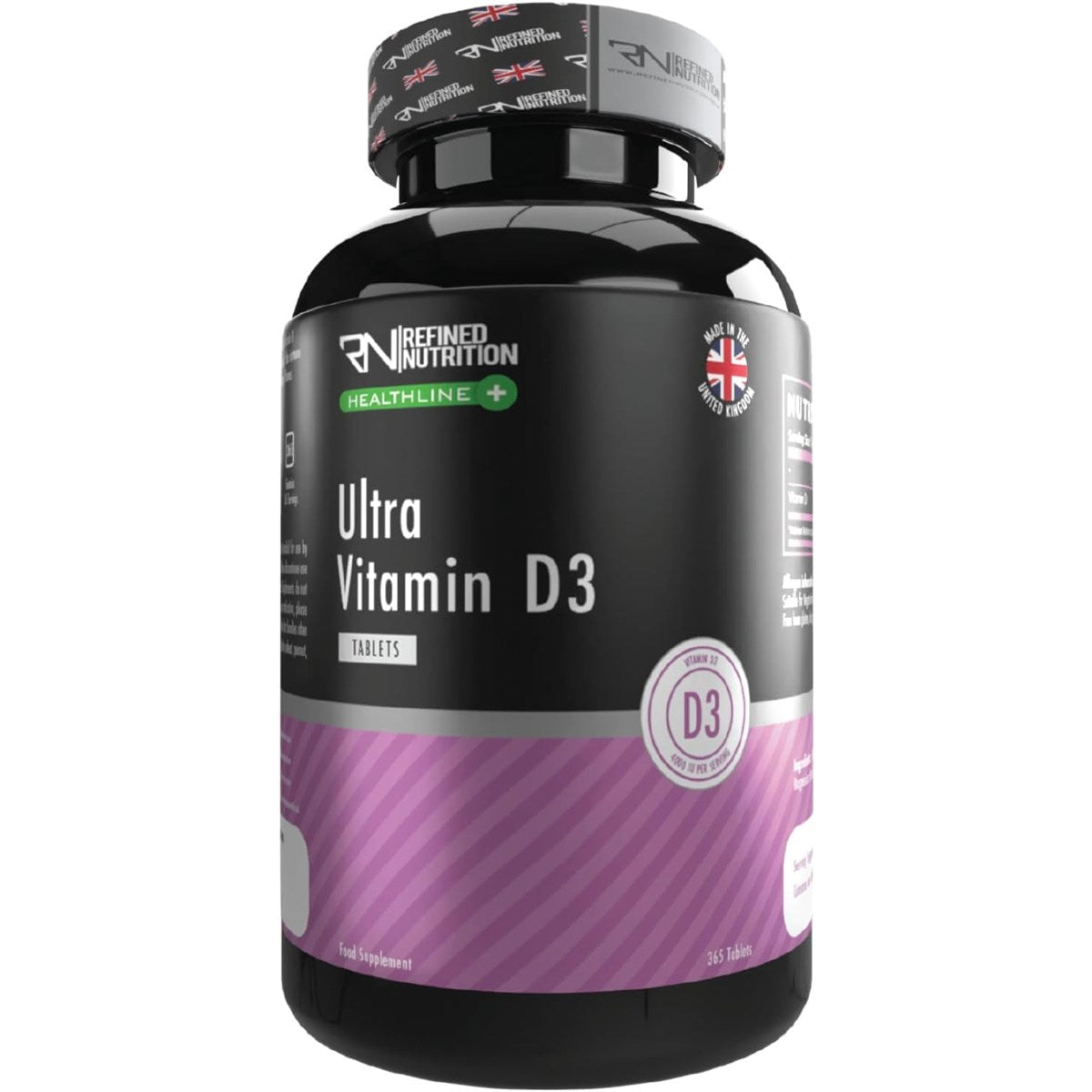Refined Nutrition Ultra Vitamin D3 365 Tabs