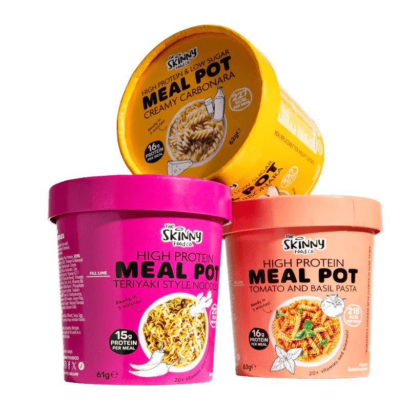The Skinny Food Co High Protein Mealpots 12x62g