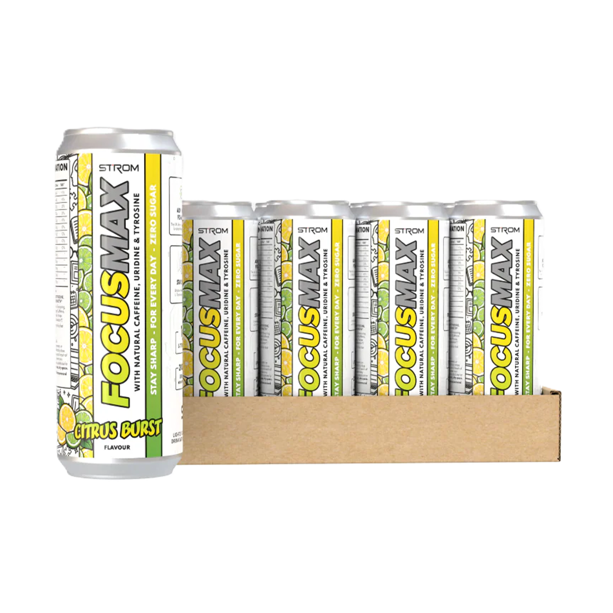Strom Sports FocusMax Can 12x500ml