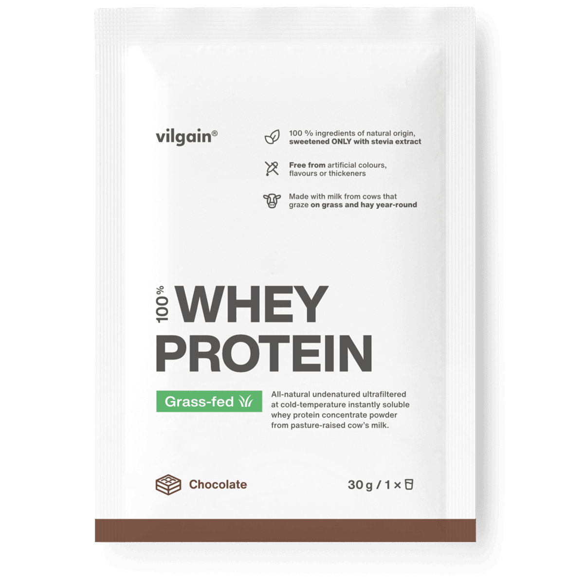Vilgain Grass-fed Whey Protein 30g