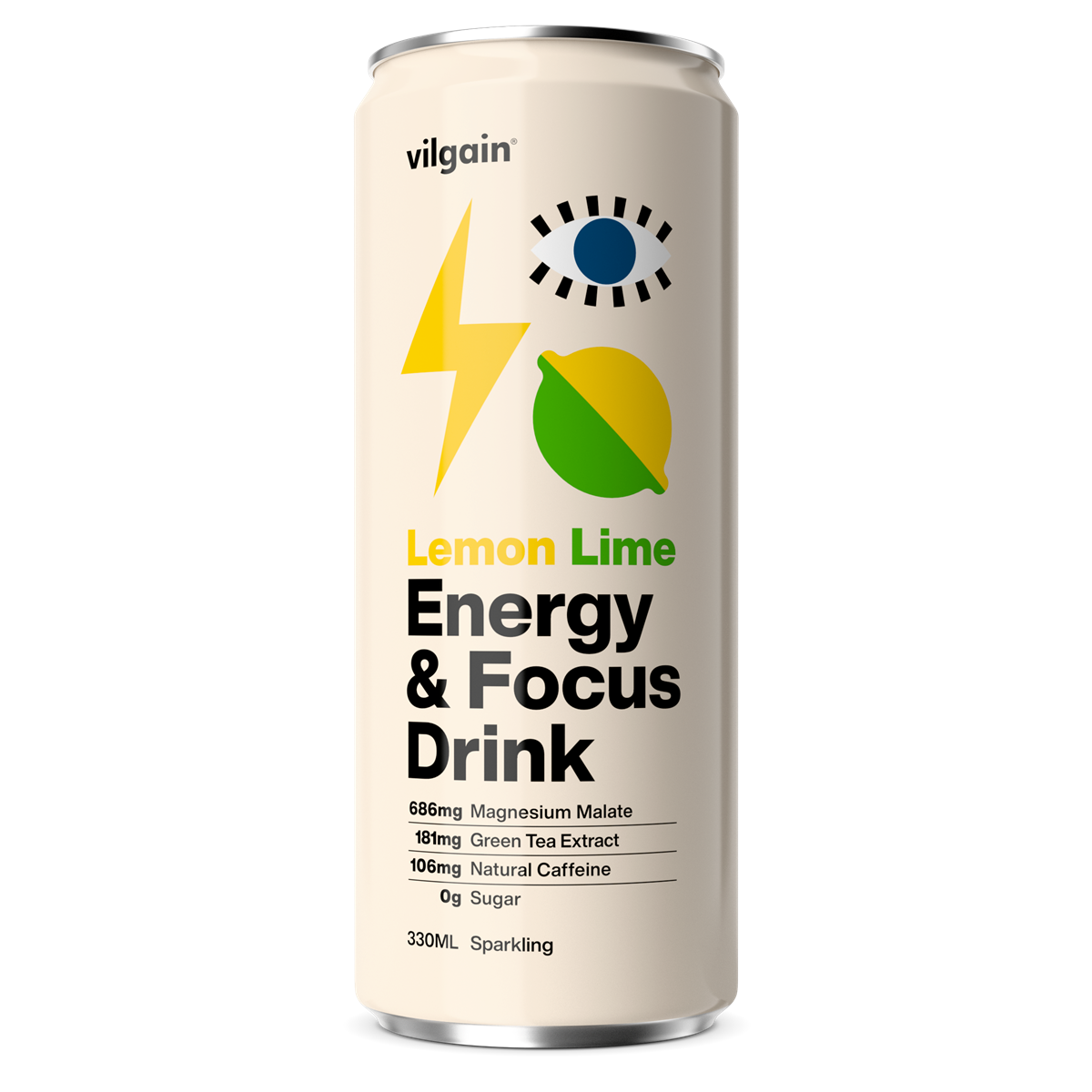 Vilgain Energy & Focus Drink 24x330ml
