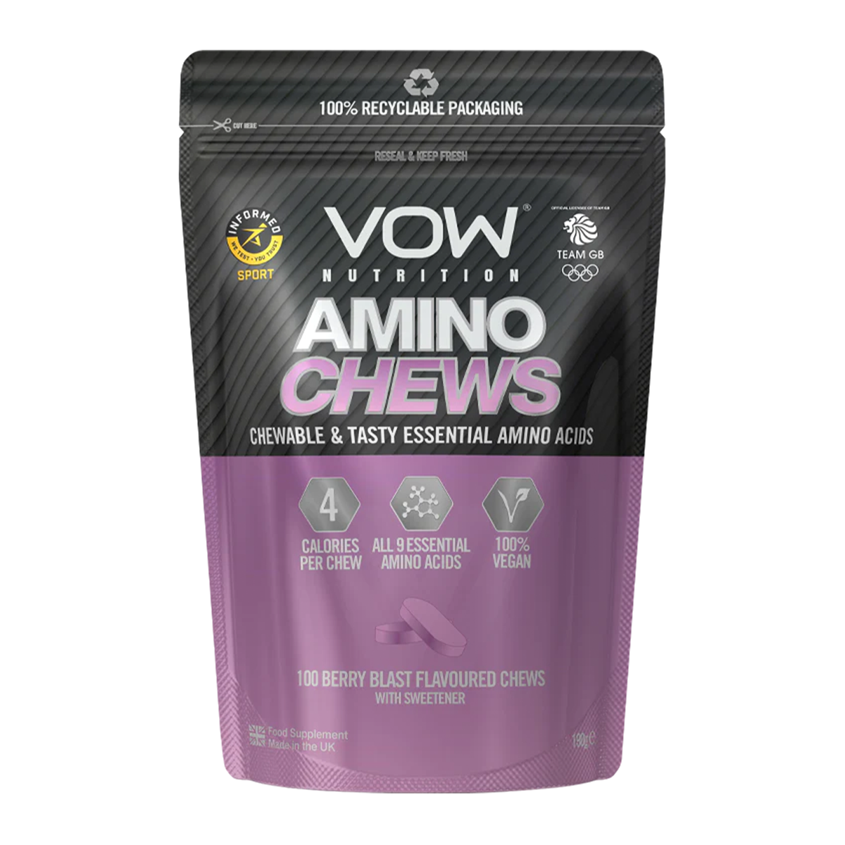 VOW Nutrition Amino Chews