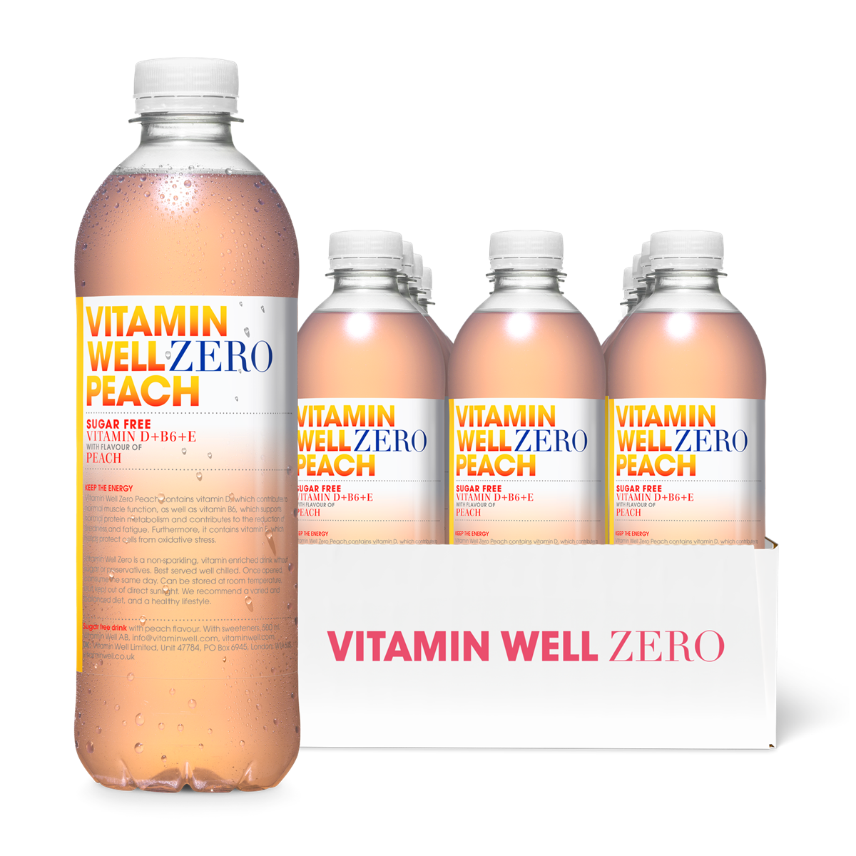 Vitamin Well ZERO 12x500ml