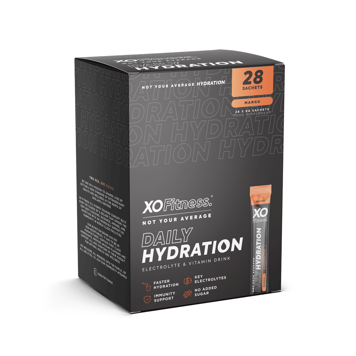 XO Fitness Hydration Sachet 28x6g