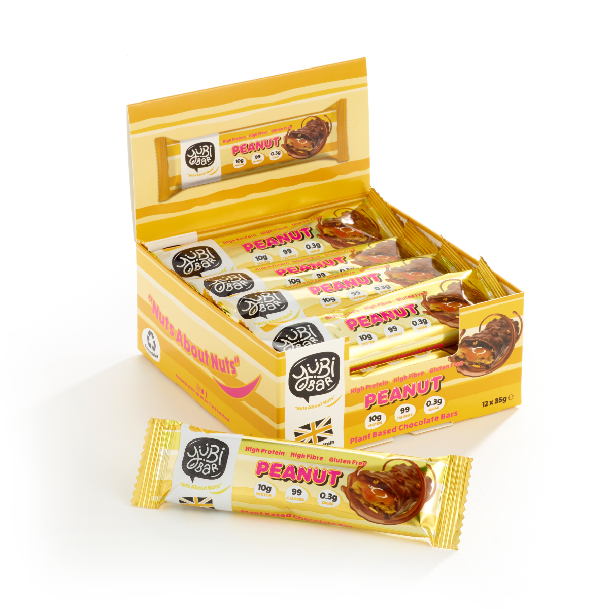 YuBi Bar Protein Bar 12x35g